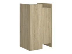 Aparador madera de ingeniería roble Sonoma 45x35x75 cm