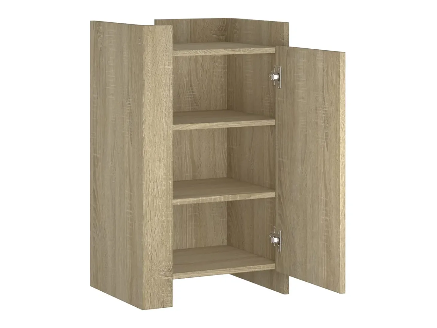 Aparador madera de ingeniería roble Sonoma 45x35x75 cm