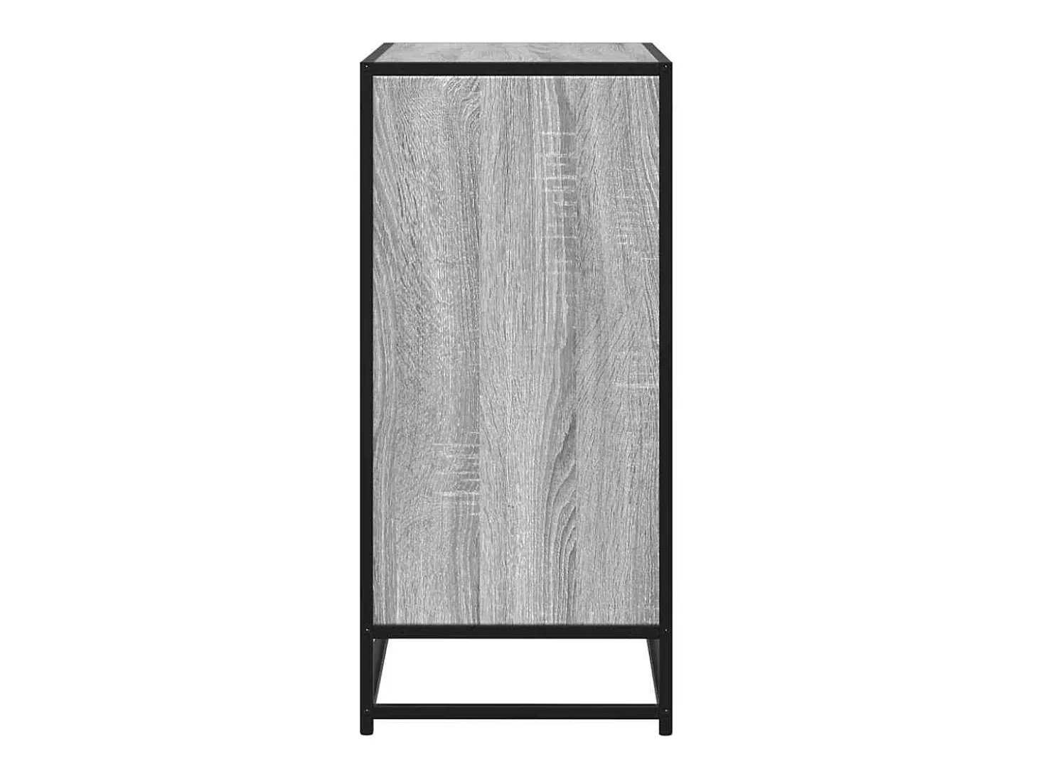 Aparador madera ingeniería gris sonoma 68x35x76 cm