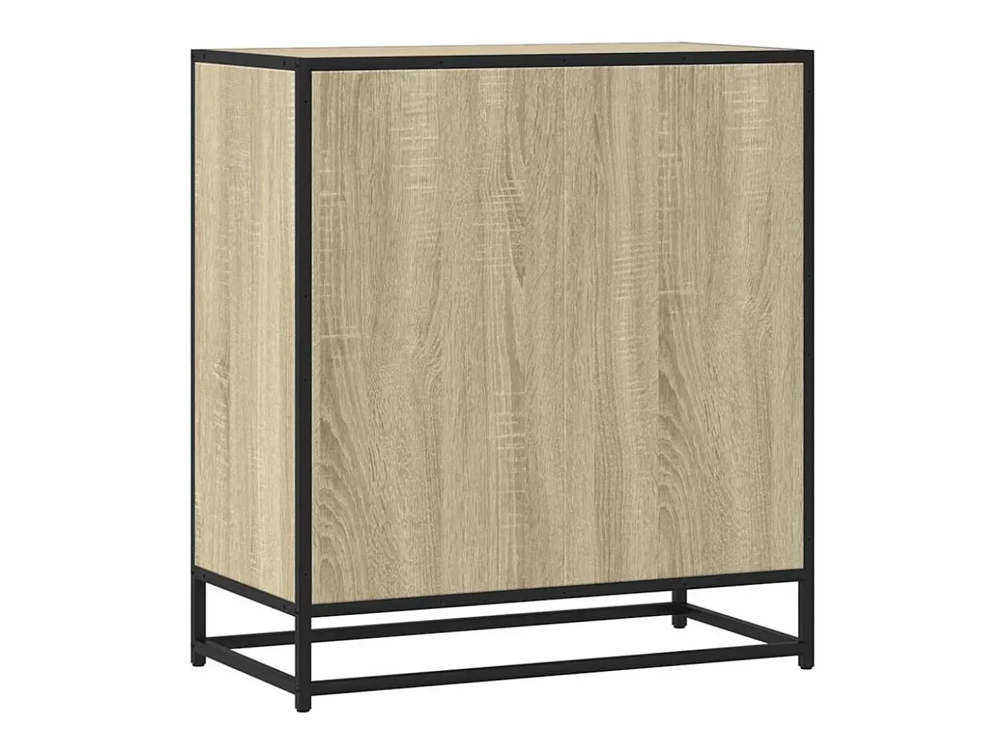 Aparador madera ingeniería roble Sonoma 68x35x76 cm