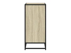 Aparador madera ingeniería roble Sonoma 68x35x76 cm