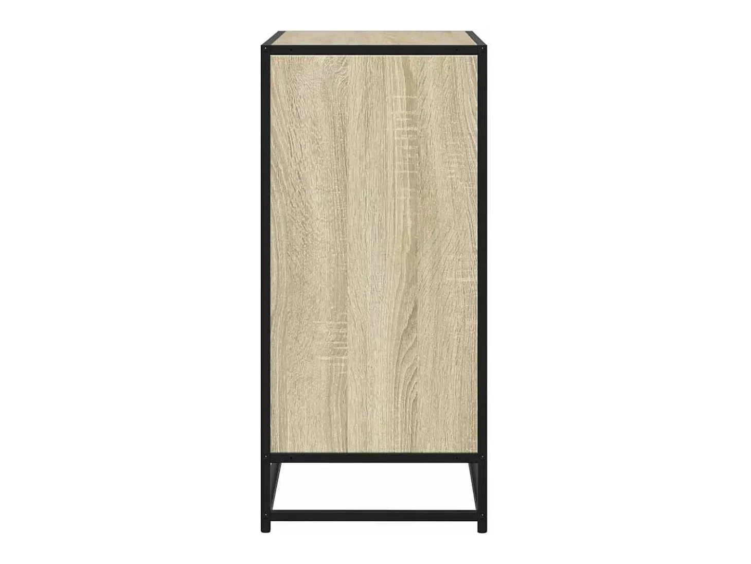 Aparador madera ingeniería roble Sonoma 68x35x76 cm