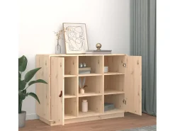 Aparador madera maciza de pino 100x40x75 cm