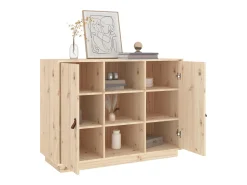 Aparador madera maciza de pino 100x40x75 cm