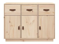 Aparador madera maciza de pino 100x40x75 cm