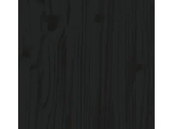 Aparador madera maciza de pino negro 110x40x78 cm