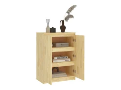 Aparador madera maciza de pino 60x36x84 cm