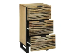 Aparador Marrón 40 x 33 x 75 cm madera maciza de mango