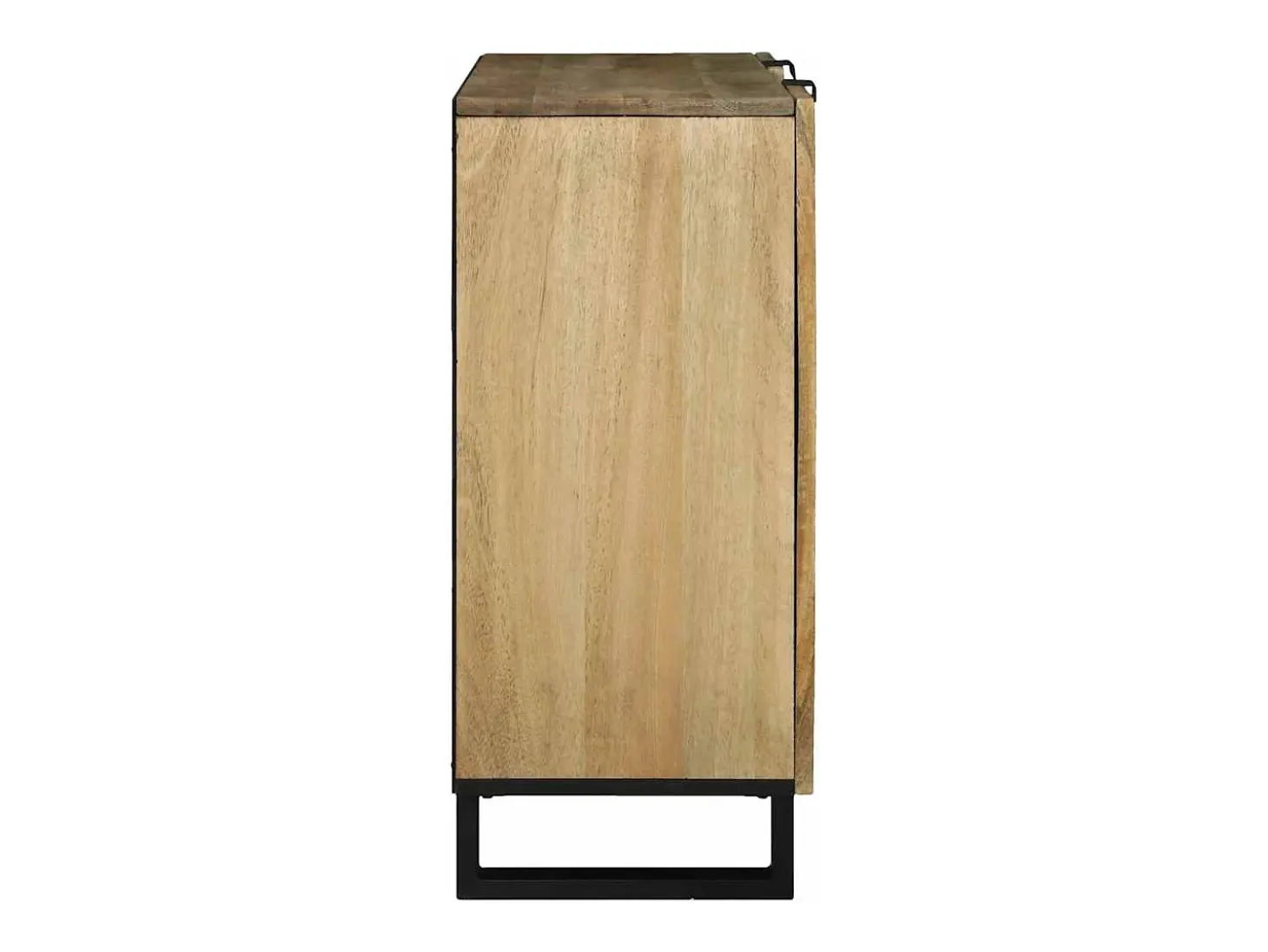 Aparador Marrón 90 x 33 x 75 cm madera maciza de mango