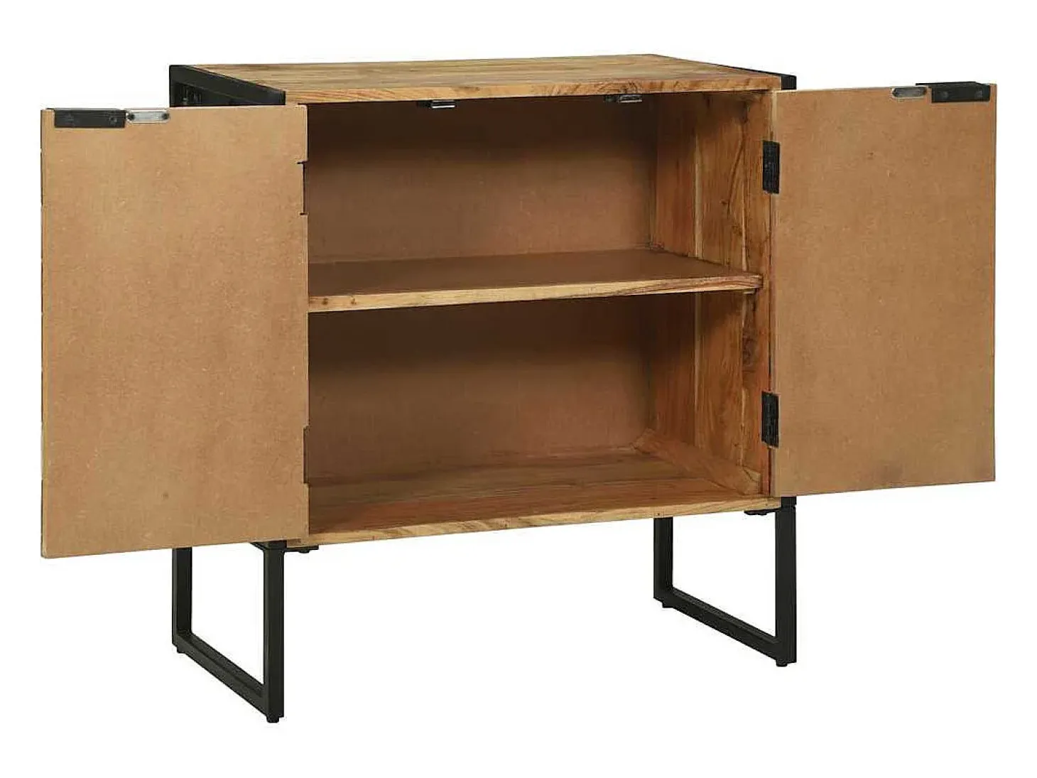 Aparador Marrón 70 x 35 x 75 cm Madera maciza de Acacia