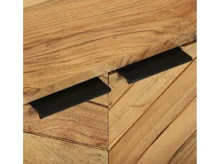 Aparador Marrón 70 x 35 x 75 cm Madera maciza de Acacia