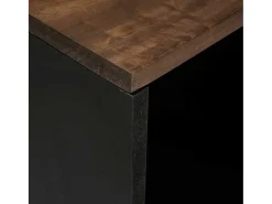 Aparador Marrón 80 x 33 x 75 cm madera maciza de mango