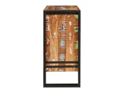 Aparador marrón 66 x 33 x 70 cm madera maciza recuperada