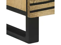 Aparador Marrón 40 x 33 x 75 cm madera maciza de mango
