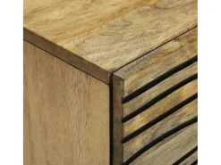 Aparador Marrón 40 x 33 x 75 cm madera maciza de mango
