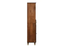 Aparador marrón miel 38 x 33,5 x 160 cm Madera maciza de mango
