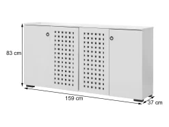 Aparador MCW-N87, blanco