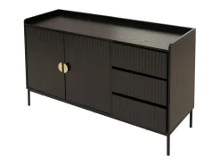 Aparador MCW-O39, aspecto madera negro