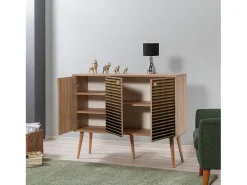 Aparador MEGA-220 sonoma color roble 120x36x90 cm