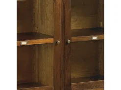 Aparador Mindy madera maciza 3 puertas 6 cajones Orka 160 cm