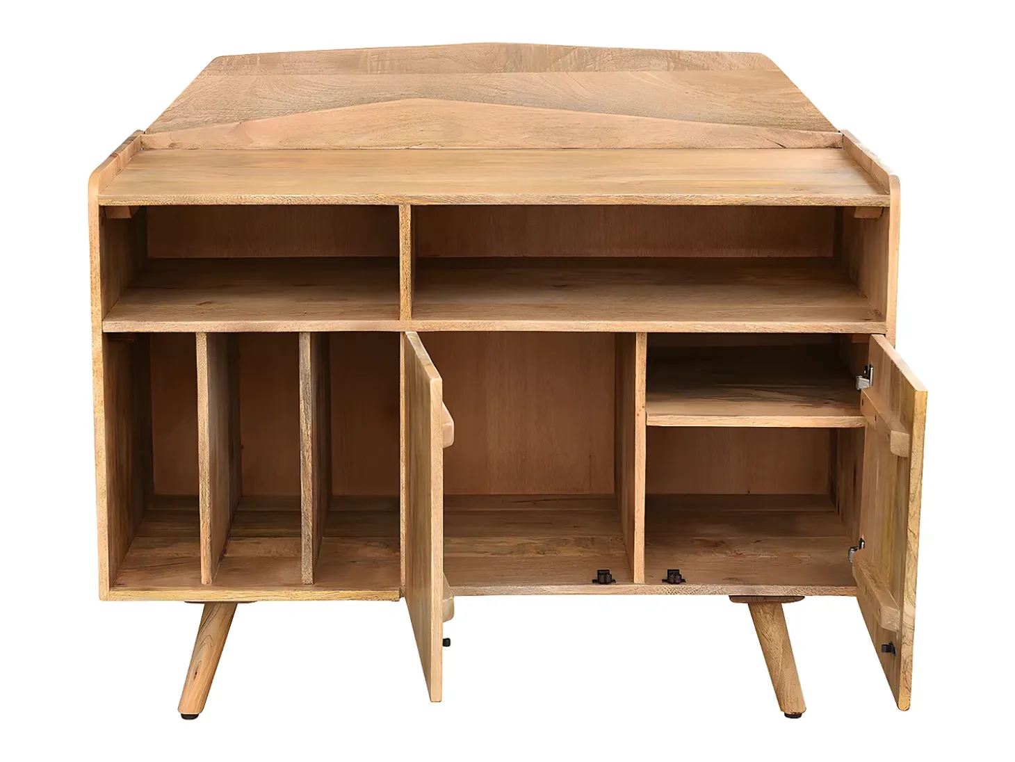 Aparador mueble de almacenaje vinilos en mango macizo MATAHARI