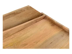 Aparador mueble de almacenaje vinilos en mango macizo MATAHARI