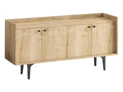 Aparador Navi color roble zafiro 150x40x80 cm