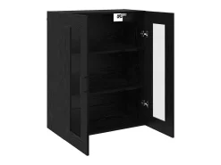 Aparador negro 69,5 x 34 x 90 cm Madera de ingeniería