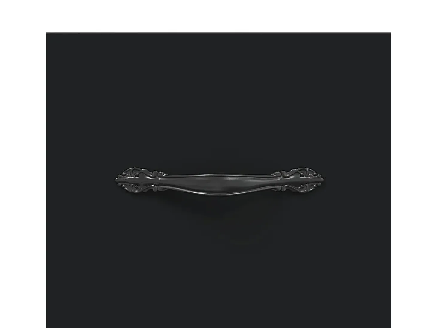 Aparador negro 69,5x34x90 cm madera de ingeniería