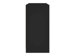 Aparador negro 102x37x75,5 cm madera contrachapada