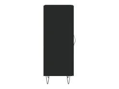 Aparador negro 34,5x34x90 cm Madera de ingeniería