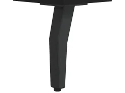 Aparador negro 34,5x32,5x90 cm madera de ingeniería