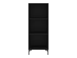 Aparador negro 34,5x32,5x90 cm madera de ingeniería