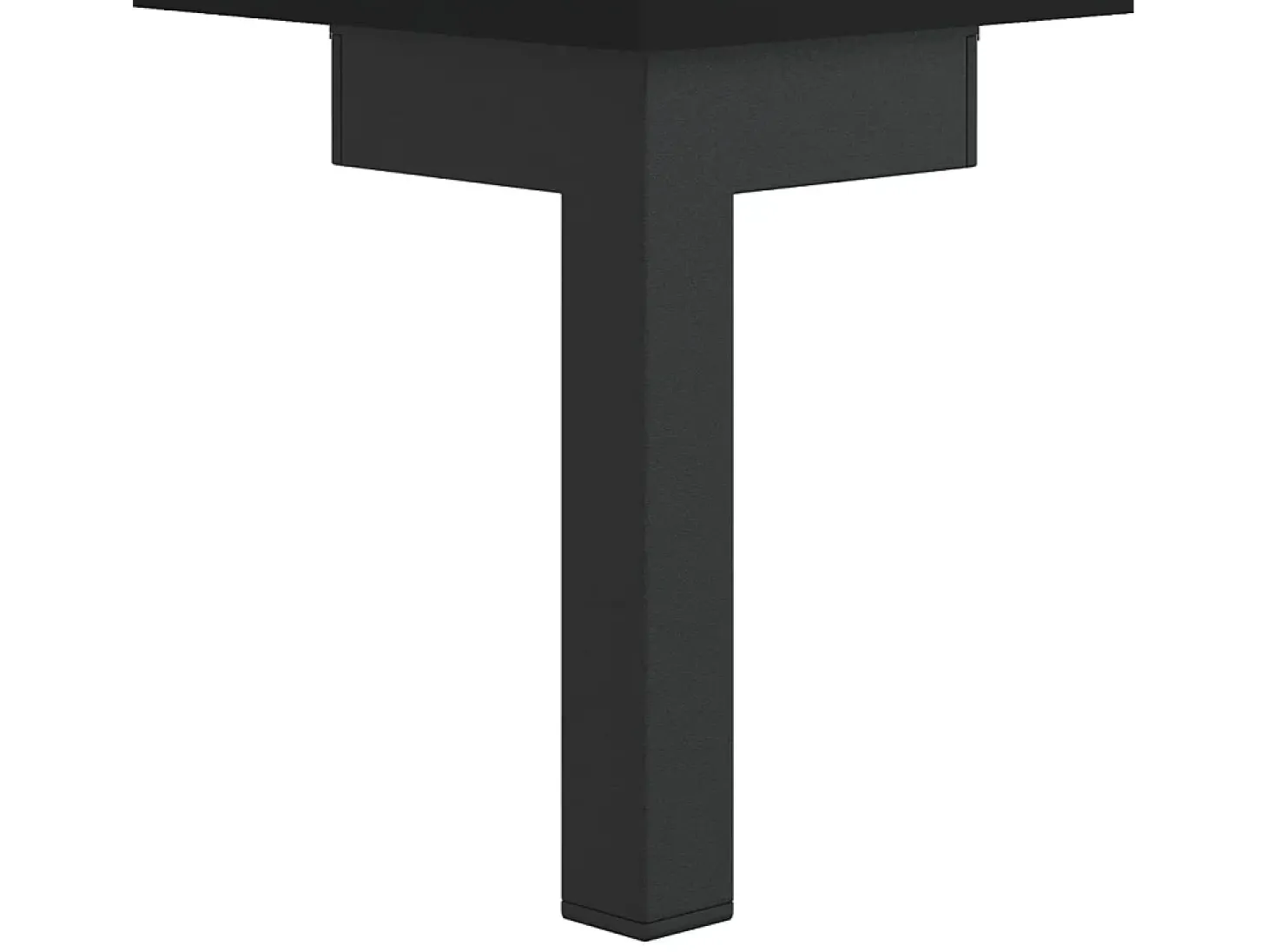 Aparador negro 34,5x32,5x90 cm madera de ingeniería