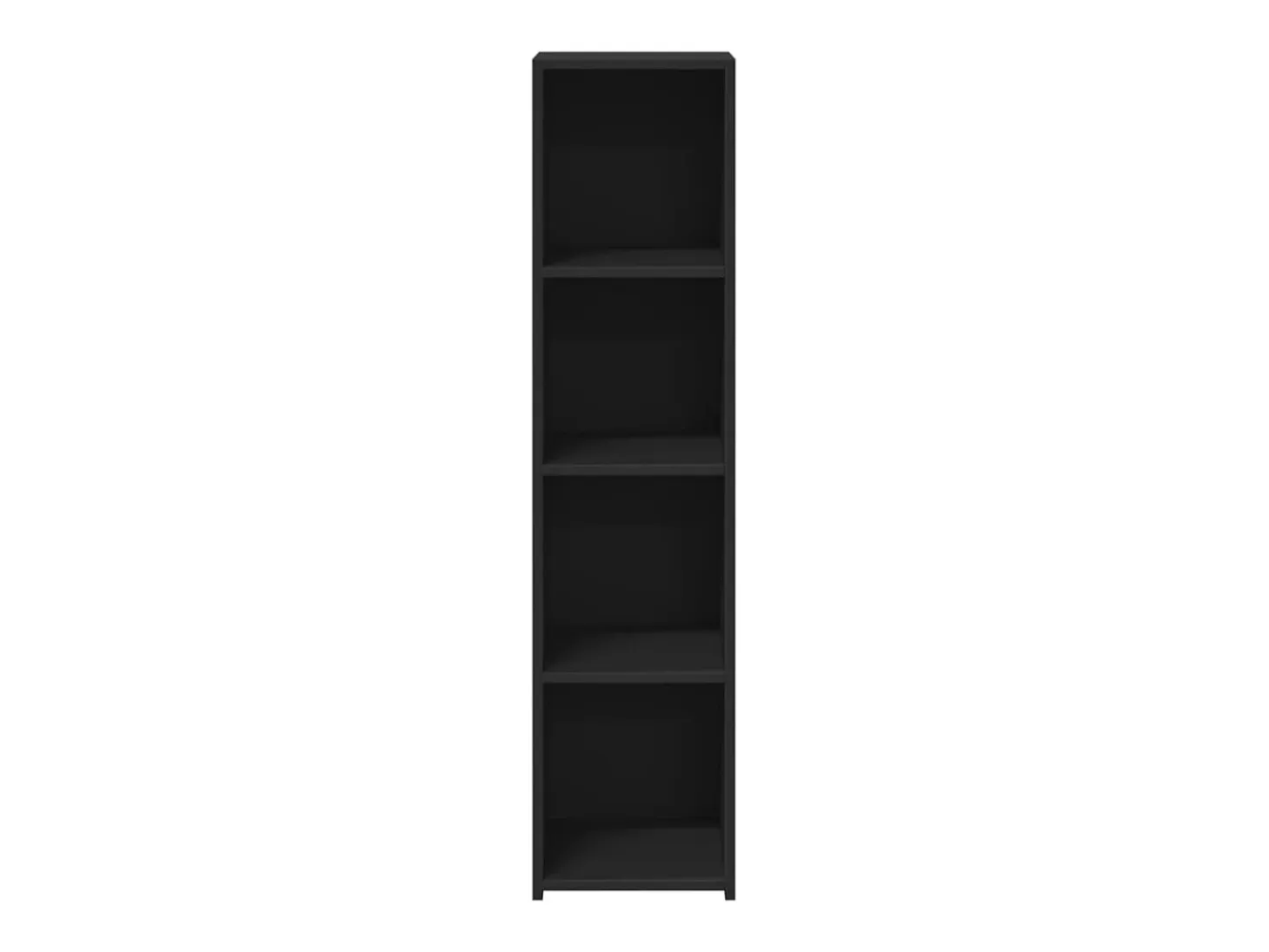 Aparador negro 30x41x124 cm madera contrachapada