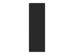 Aparador negro 30x41x124 cm madera contrachapada