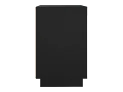 Aparador negro 102x35x60 cm madera de ingeniería
