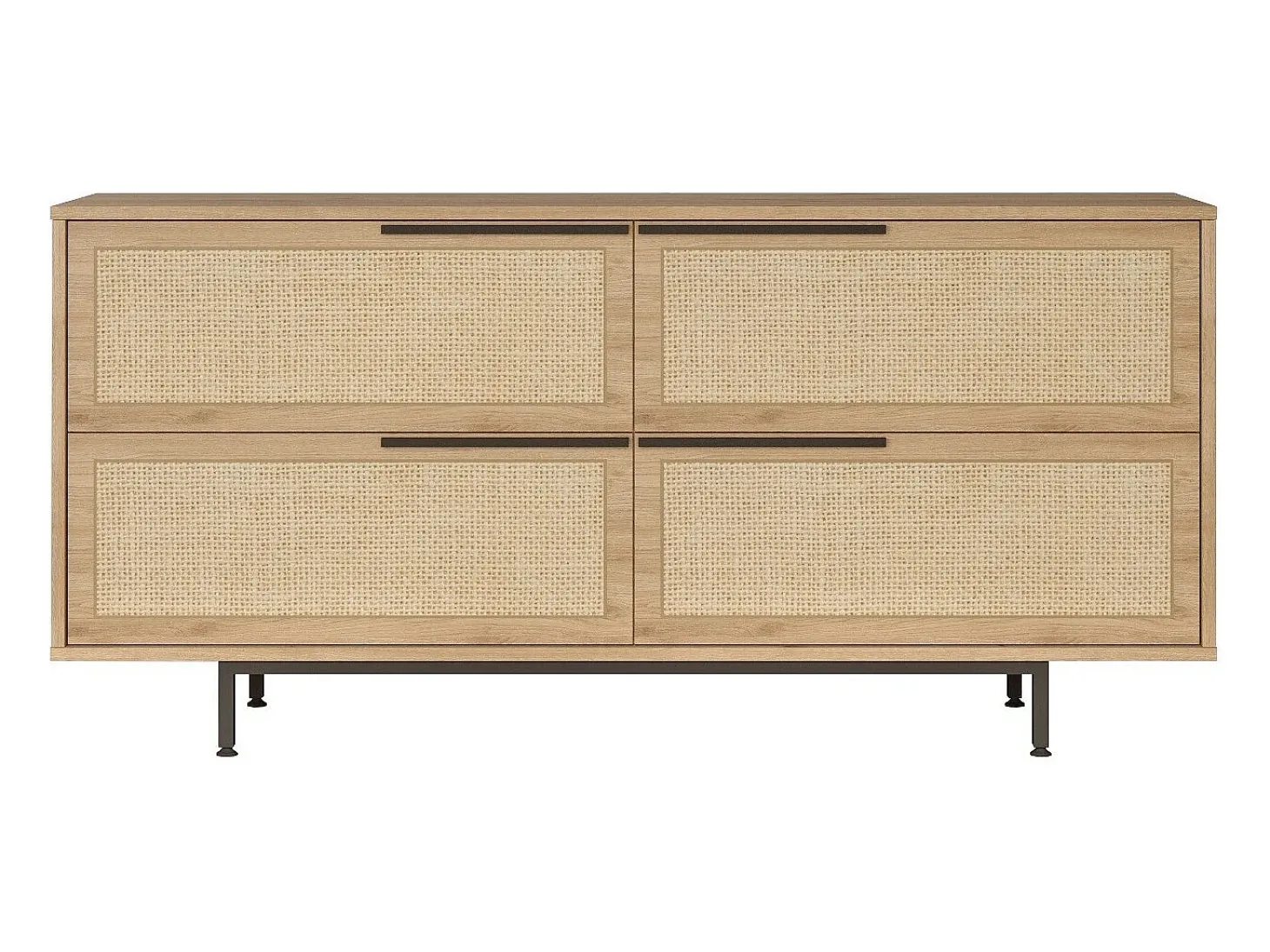 Aparador On3-W Blanco 160x44.5x74.3 cm