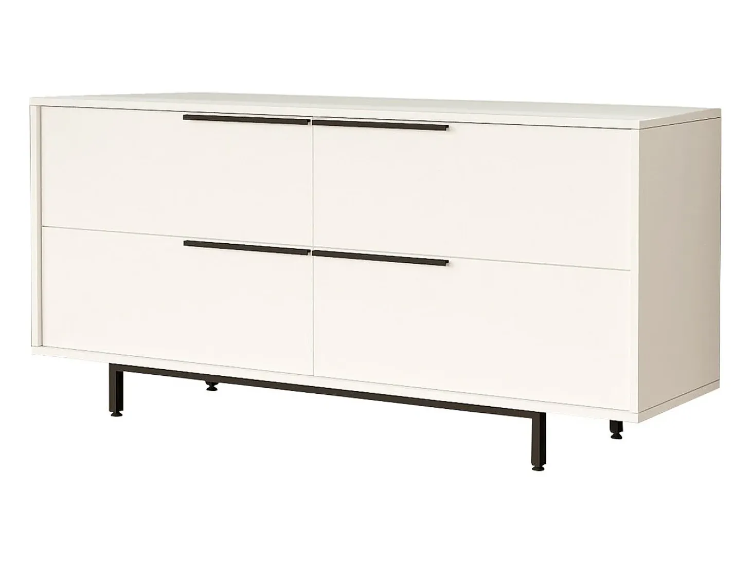 Aparador On3-W Blanco 160x44.5x74.3 cm