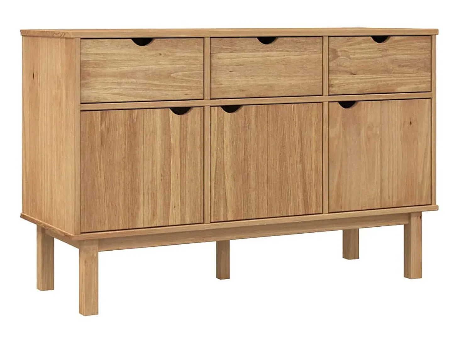 Aparador OTTA madera maciza pino 114x43x73,5 cm ES81046