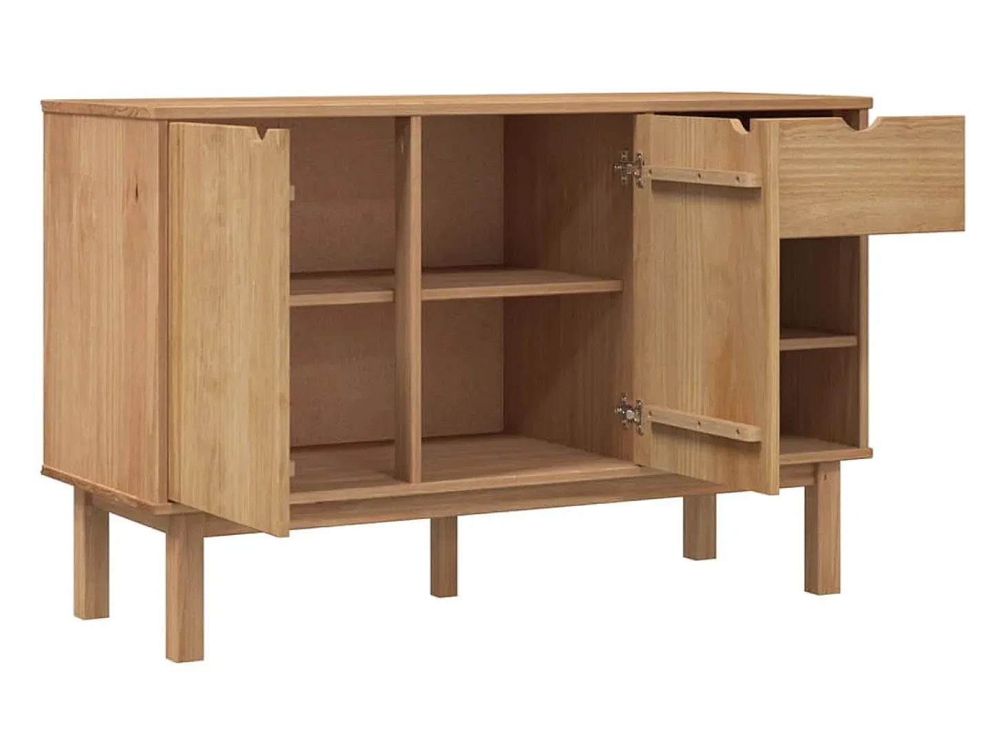 Aparador OTTA madera maciza pino 114x43x73,5 cm