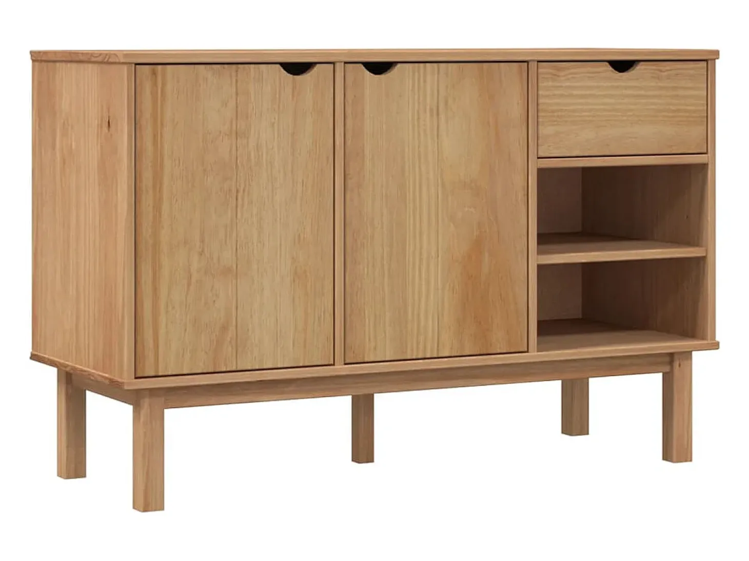 Aparador OTTA madera maciza pino 114x43x73,5 cm