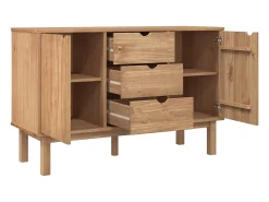 Aparador OTTA 113,5x43x73 cm Madera maciza de pino
