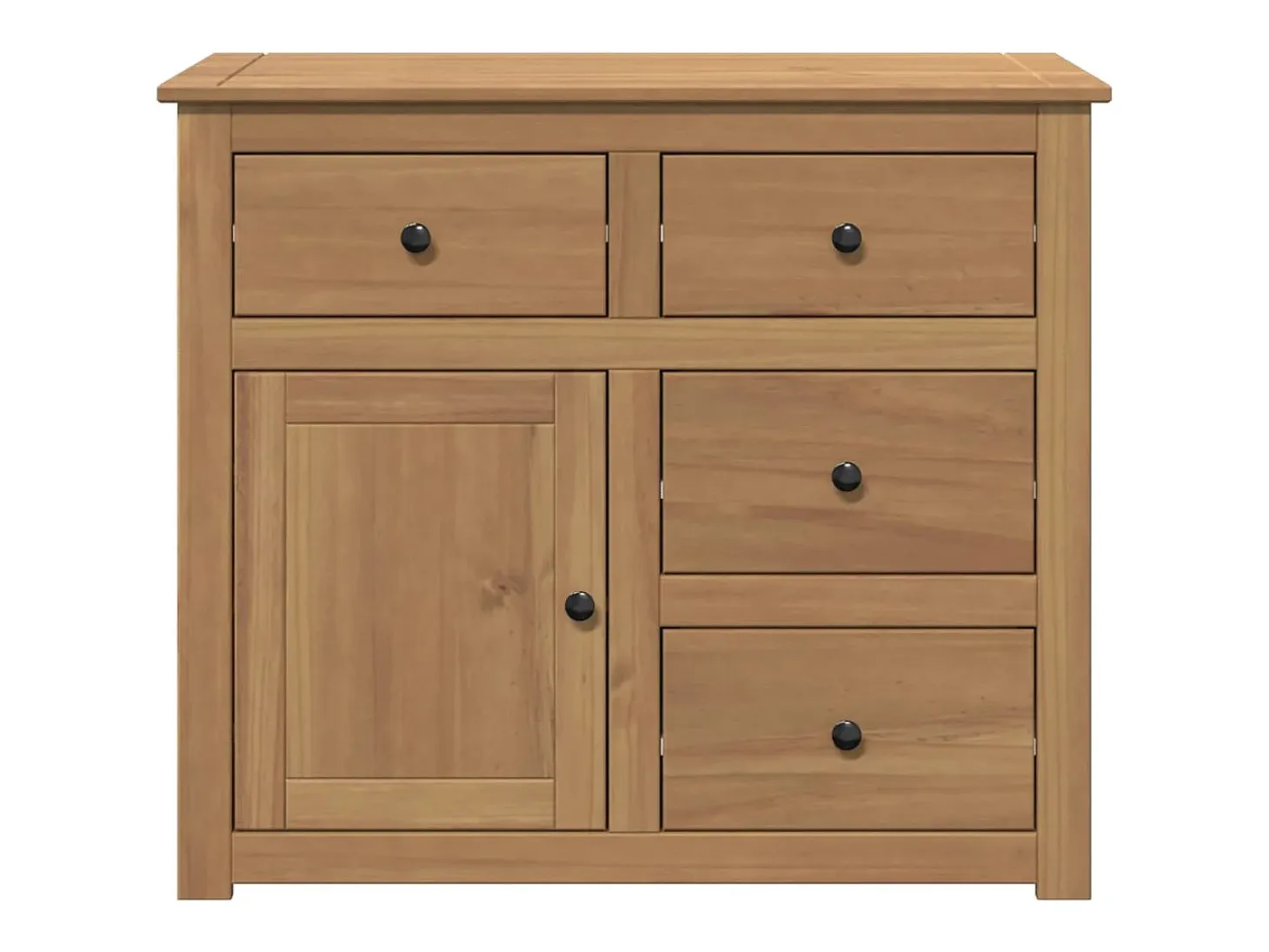 Aparador Panamá con cajones 93x40x80 cm madera maciza de pino