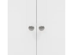 Aparador para salón - 4 puertas y 3 cajones - tablero de partículas - Blanco