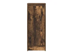 Aparador roble ahumado 29,5x34x76 cm madera de ingeniería