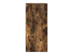 Aparador roble ahumado 29,5x34x76 cm madera de ingeniería