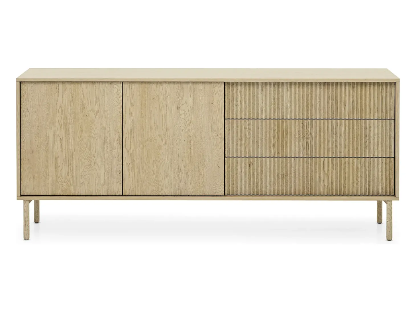 Aparador, roble Cremona, 187,1 x 79,8 x 39,5 cm