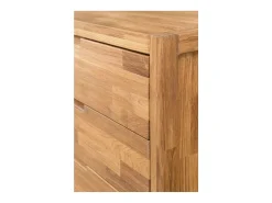 Aparador roble macizo 2 puertas 4 cajones Nelson 188 cm
