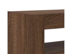 Aparador Roble marrón 116 x 30 x 75 cm Madera de ingeniería